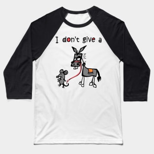 i dont give a funny christmas Baseball T-Shirt